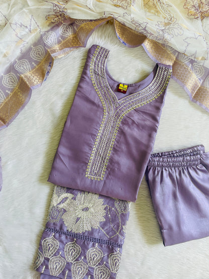 Festive Wear Kurta Sets with Lining (JOY069)