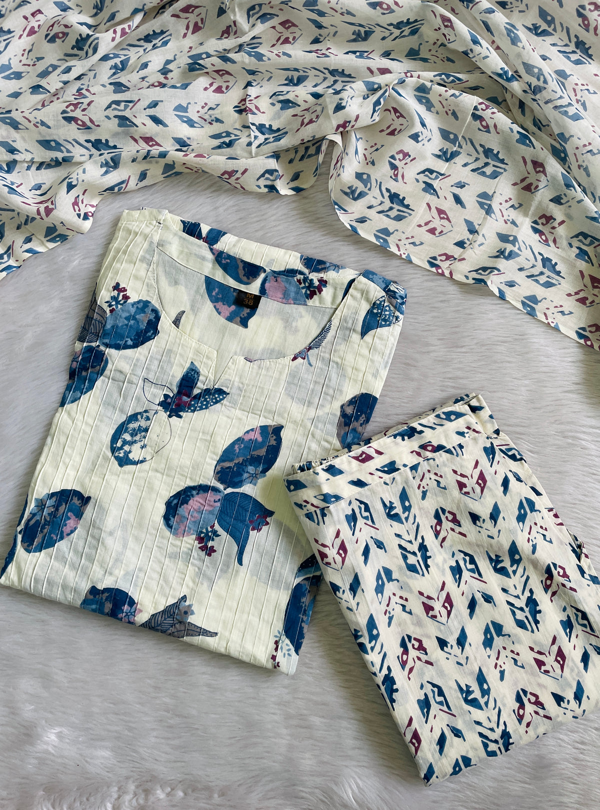 Pure Cotton Kurta Sets (JOY046)
