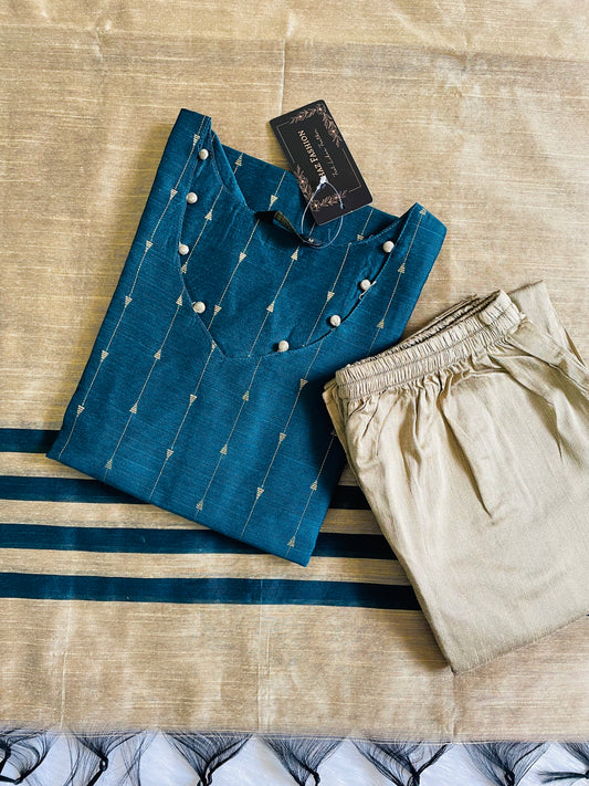 Premium Raw Silk Kurta Sets