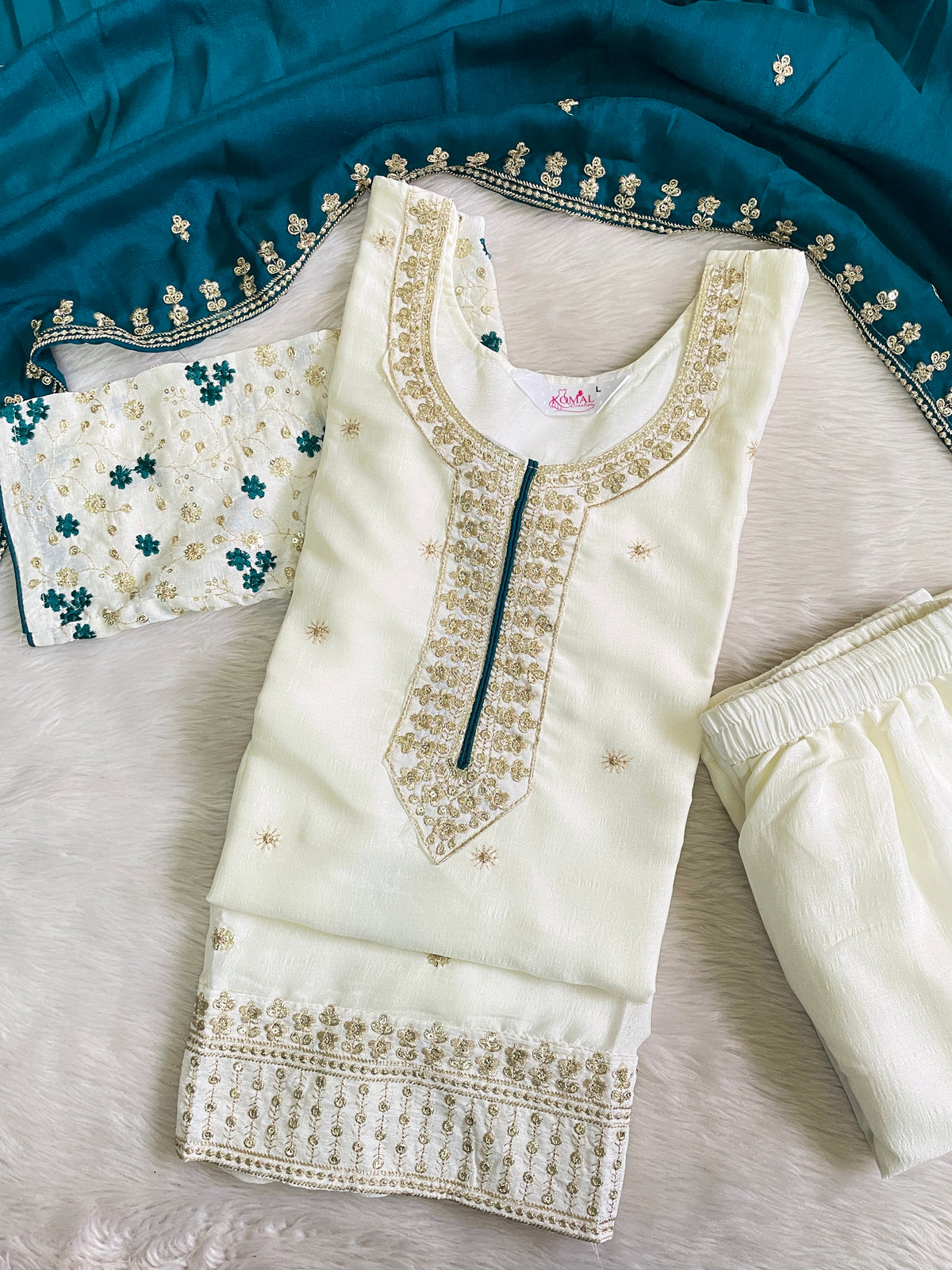 Festive Wear Kurta Sets with Lining (JOY069)