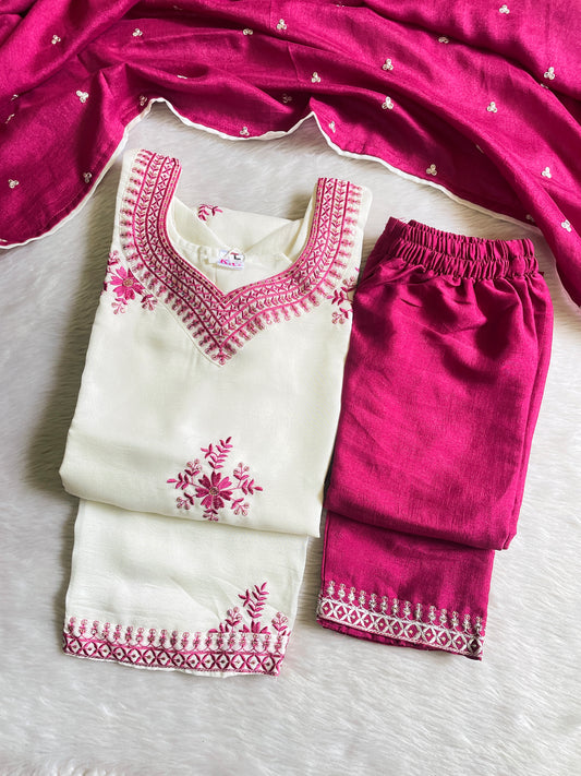 Festive Wear Kurta Sets with Lining (JOY069)