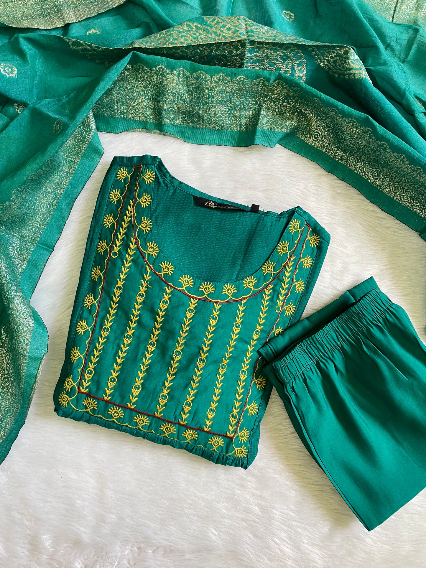 Roman Silk 3pc Kurta Sets