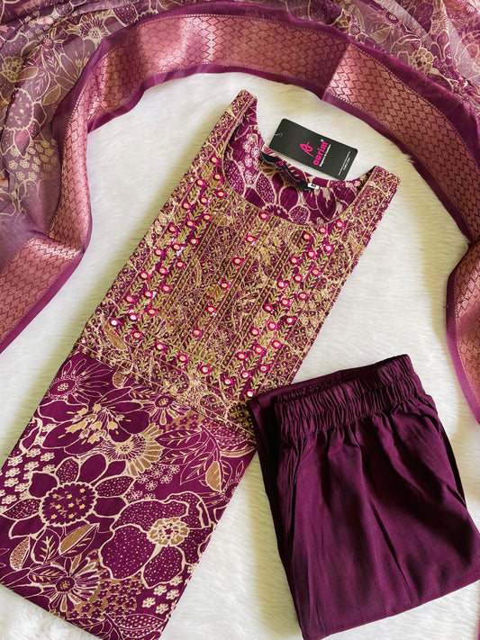 Berlin Silk Kurta Sets