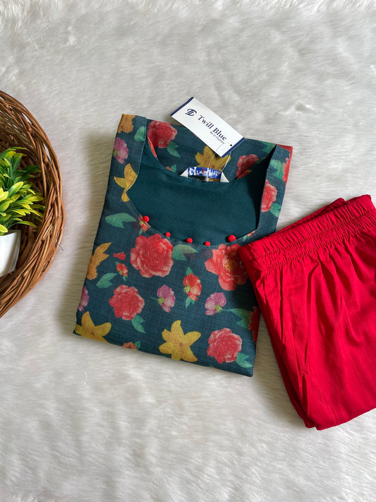 Premium Tissue Kurta Pant Sets