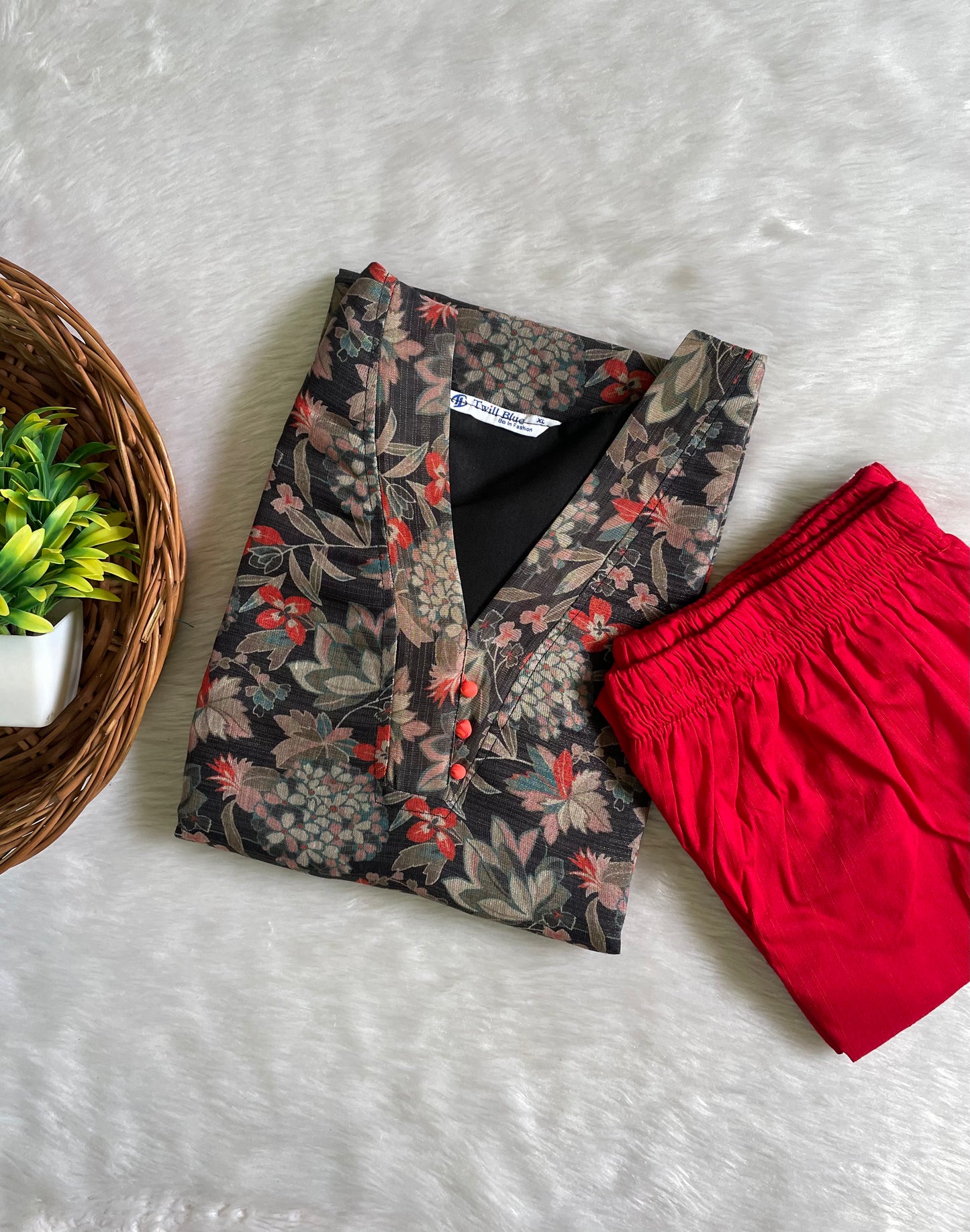 Premium Tissue Kurta Pant Sets