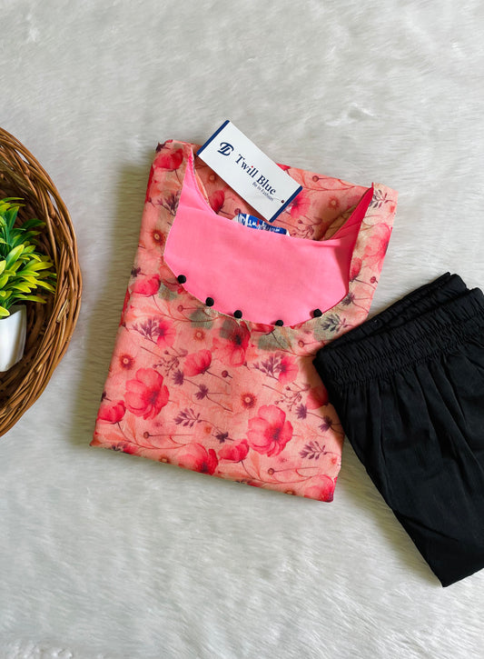 Premium Tissue Kurta Pant Sets (JOY001)