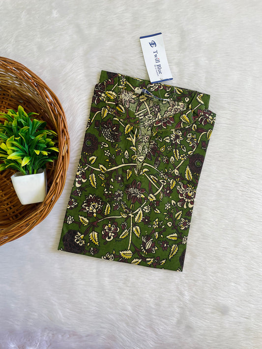 Cotton kalamkari Kurtis
