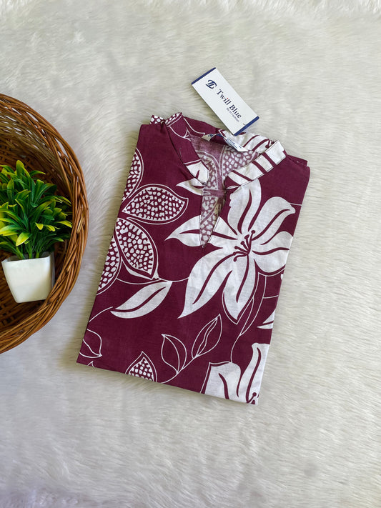 Cotton kalamkari Kurtis