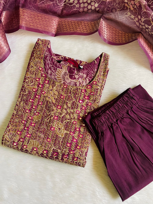 Ready To Wear Cotton Kurta Sets (JOY007)