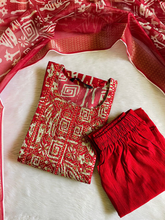 Ready To Wear Cotton Kurta Sets (JOY007)