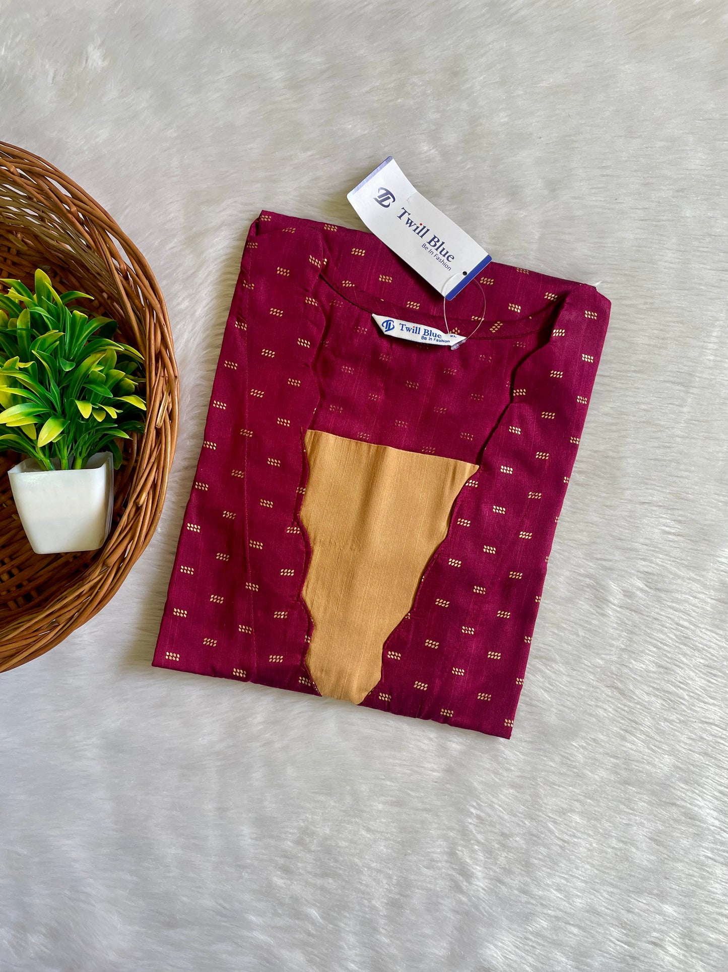Festive Buti Silk Kurtis