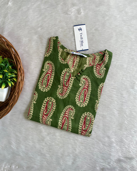 Cotton Kalamkari Kurtis