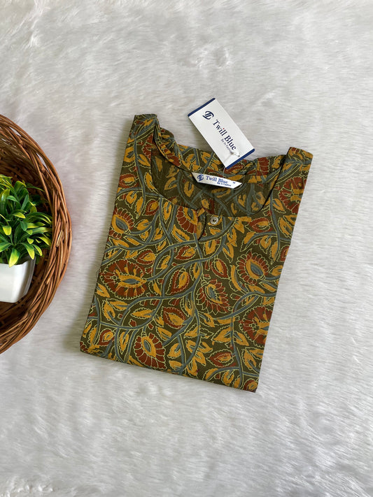 Cotton Kalamkari Kurtis