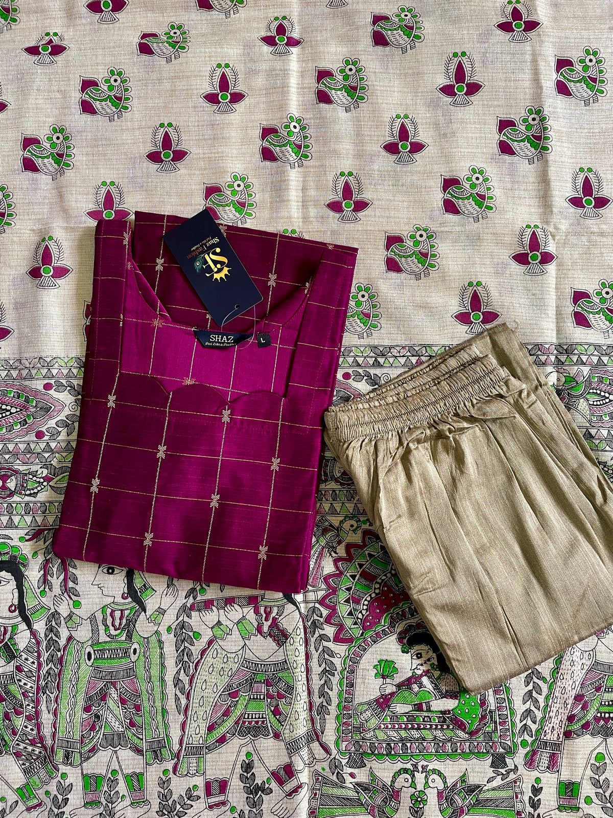 Premium Raw Silk Kurta Sets (JOY047)