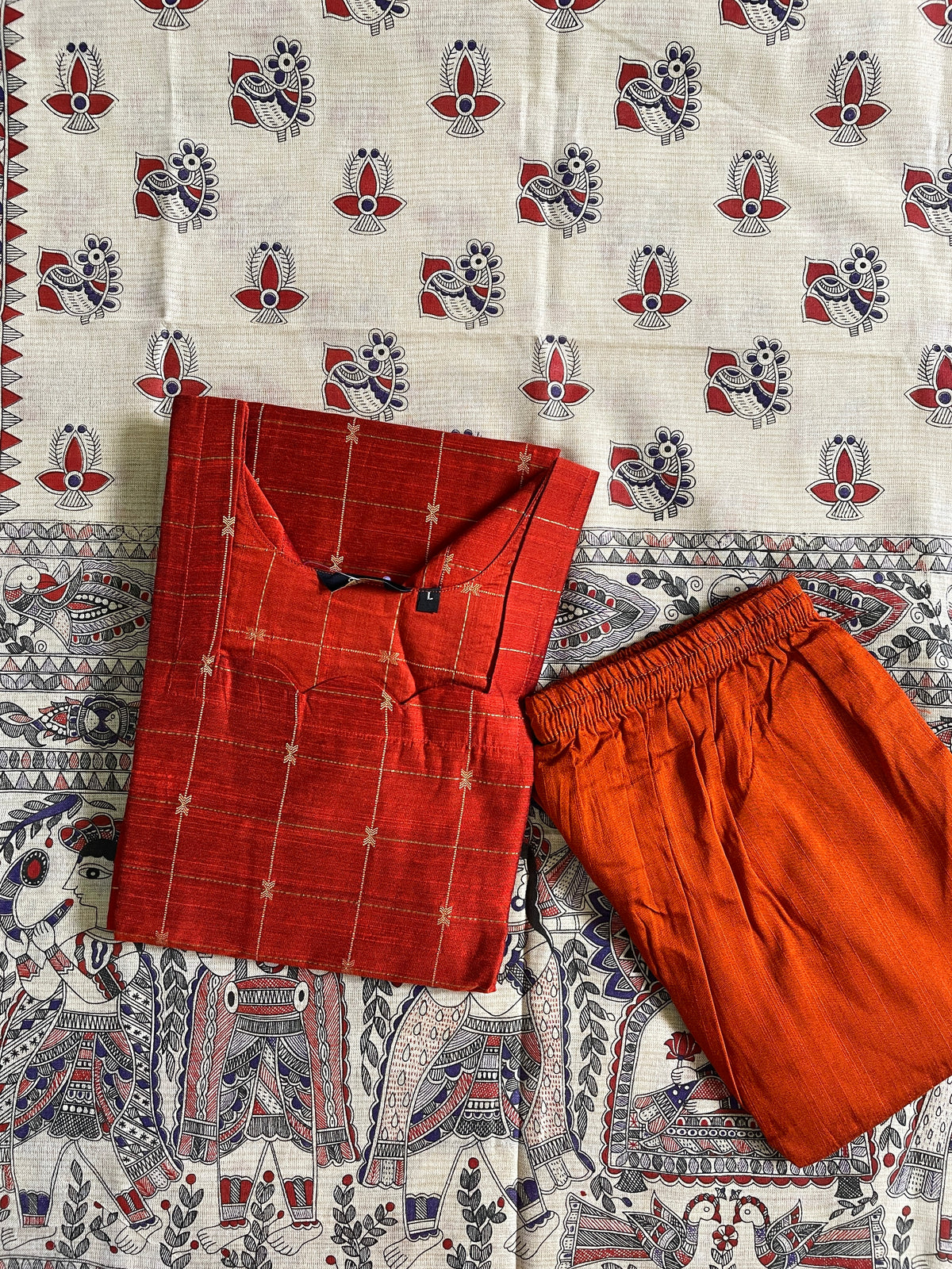 Premium Raw Silk Kurta Sets (JOY047)