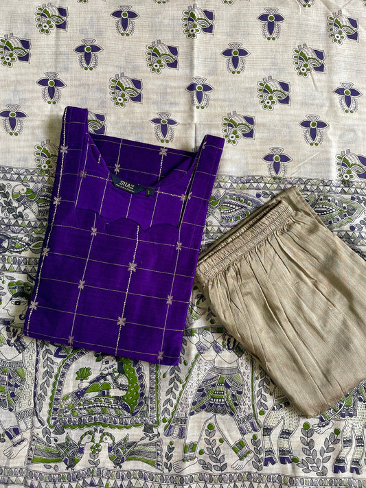Premium Raw Silk Kurta Sets (JOY047)