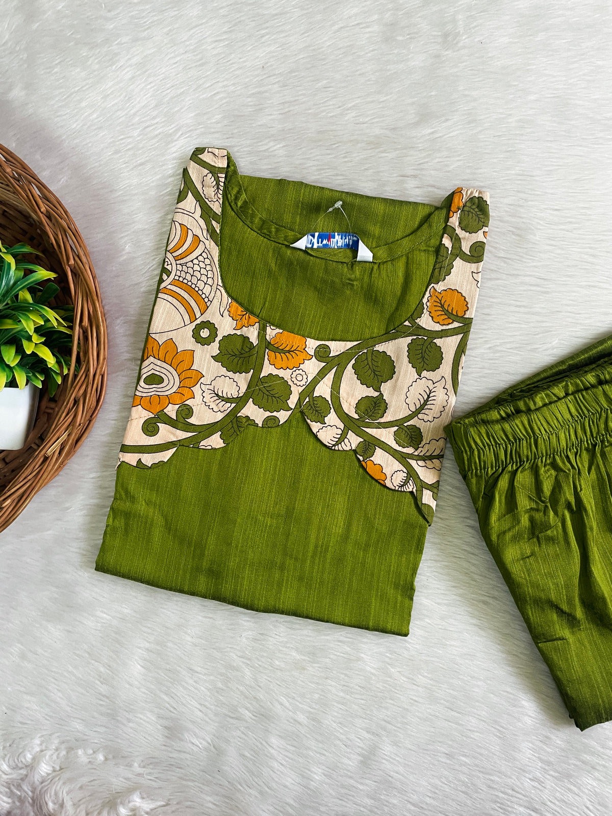 Premium Raw Silk Co-ord Sets (JOY079)