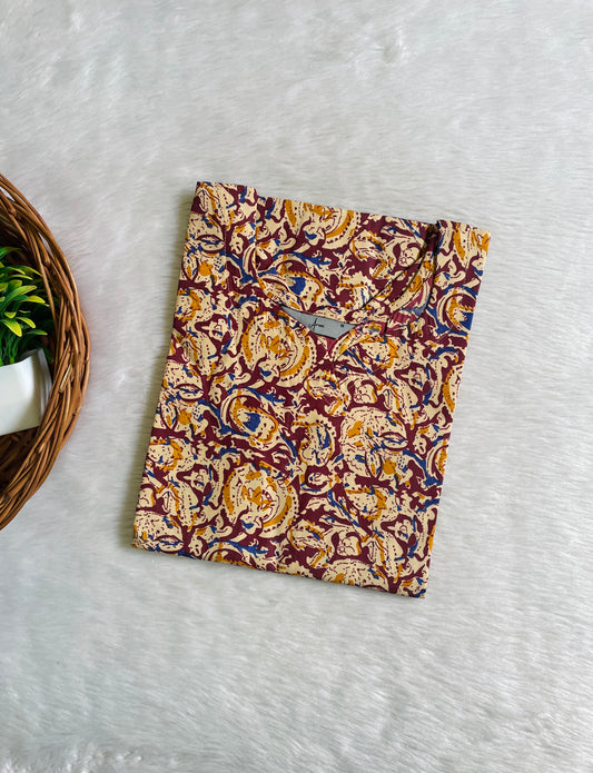 Cotton Kalamkari Kurtis