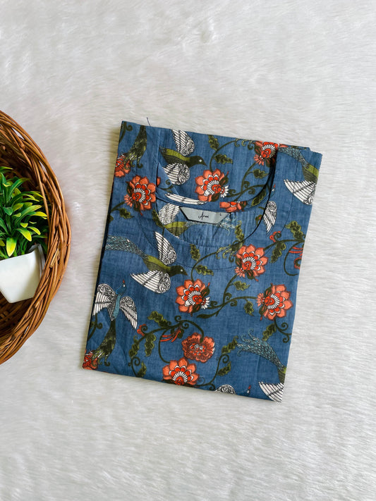 Cotton Kalamkari Kurtis