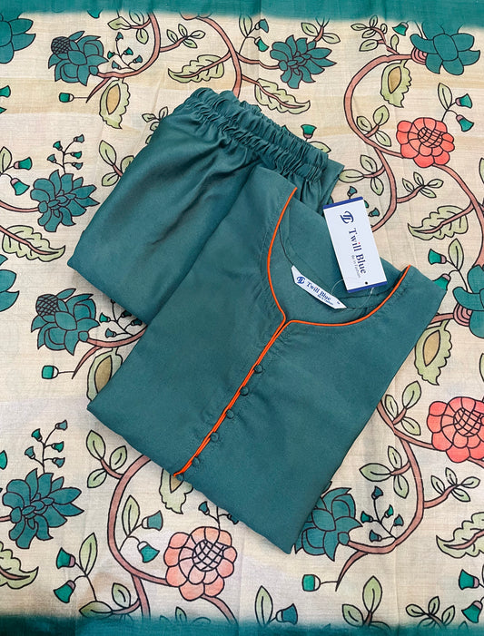 Festive Silk Kurta Sets with Kalamkari Dupatta (JOY014)