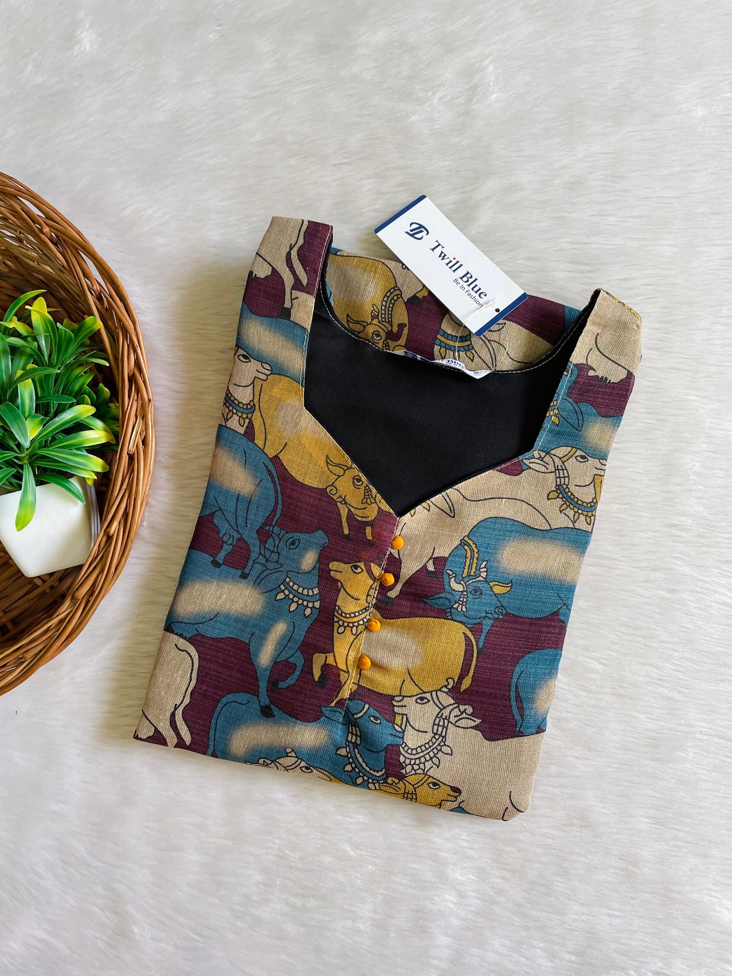 Tissue Silk Kurtis