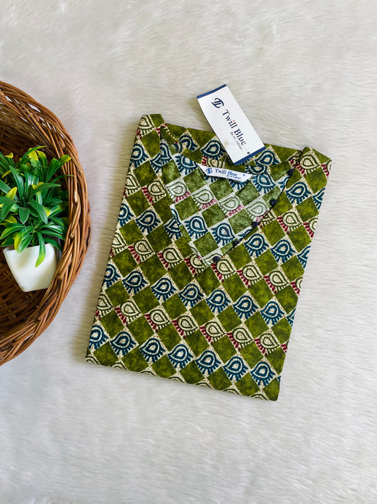 Cotton Kalamkari Kurtis