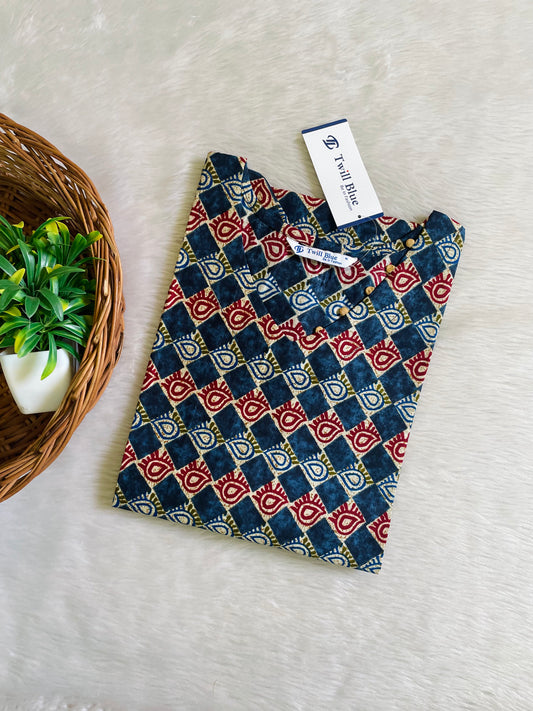 Cotton Kalamkari Kurtis