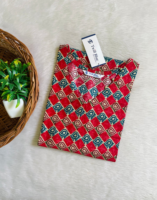 Cotton Kalamkari Kurtis