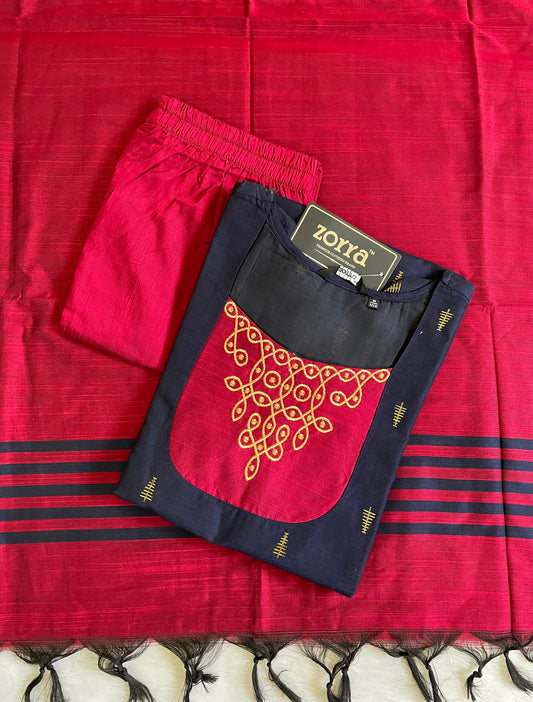 Premium Raw Silk Kurta Sets (JOY017)