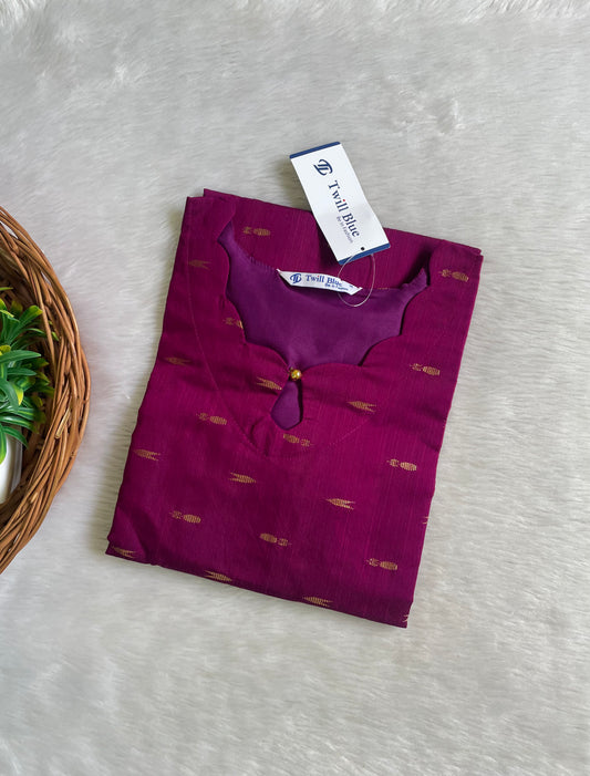 Premium Raw Silk Kurtis