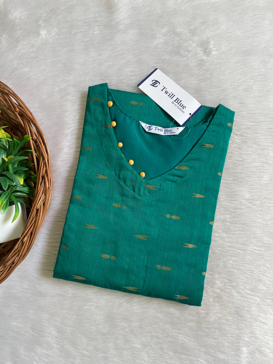 Premium Raw Silk Kurtis