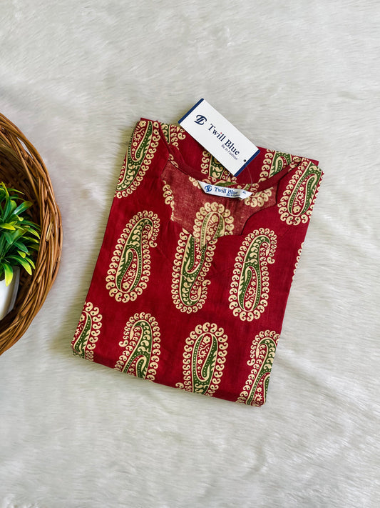 Cotton Kalamkari Kurtis