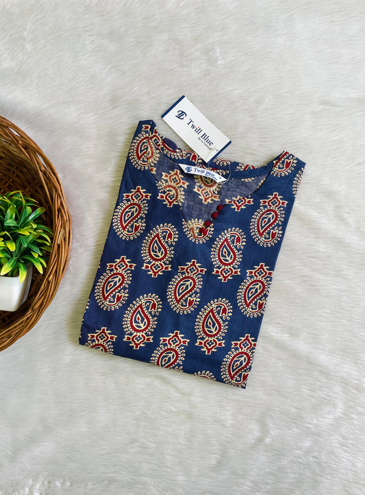 Cotton Kalamkari Kurtis