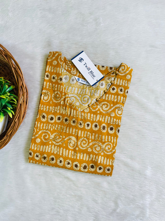 Cotton Kalamkari Kurtis