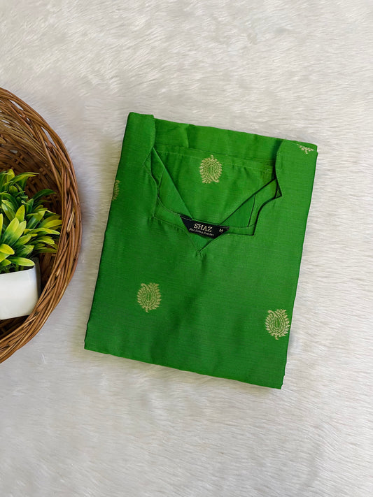 Premium Raw Silk Kurtis