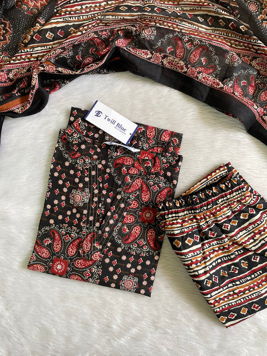 Cotton Kalamkari Kurta Sets (JOY024)