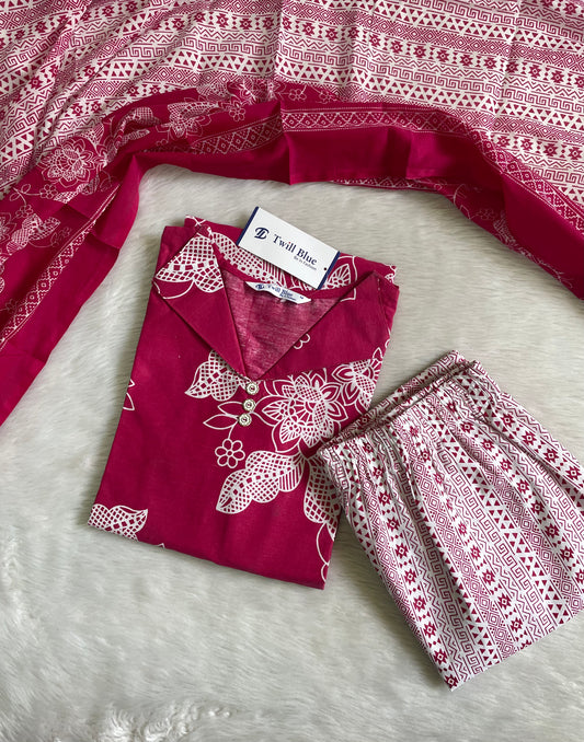 Cotton Kalamkari Kurta Sets (JOY024)