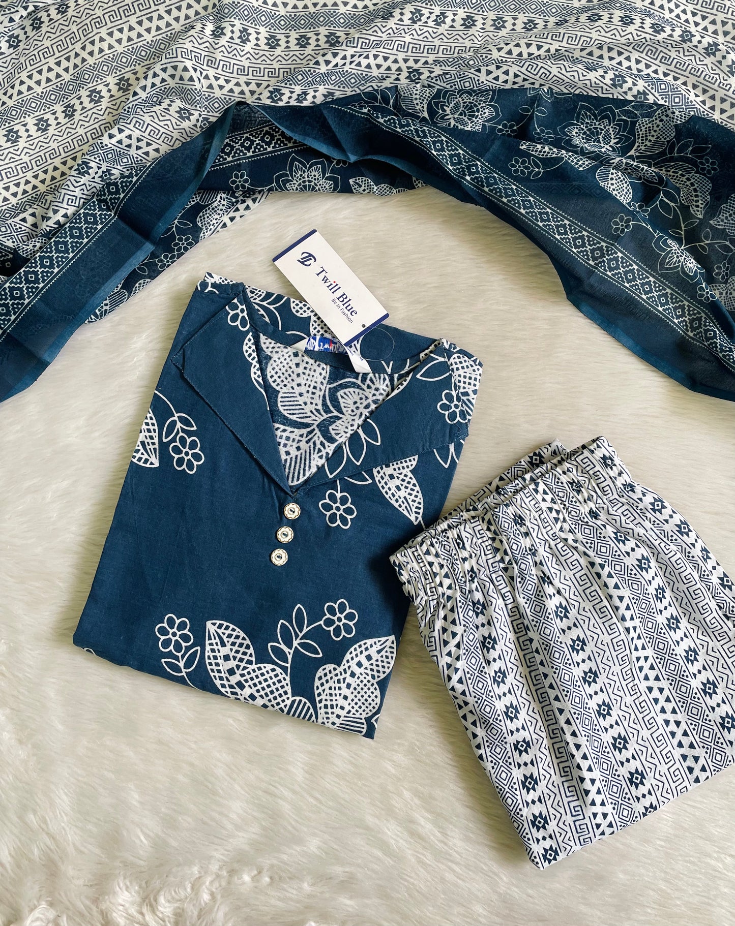 Cotton Kalamkari Kurta Sets (JOY024)