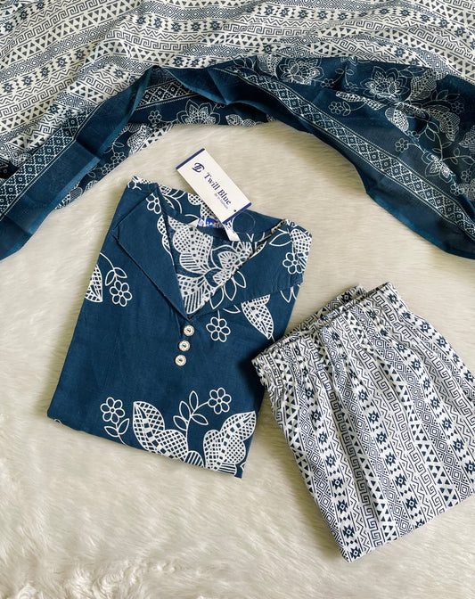Cotton Kalamkari Kurta Sets (JOY024)