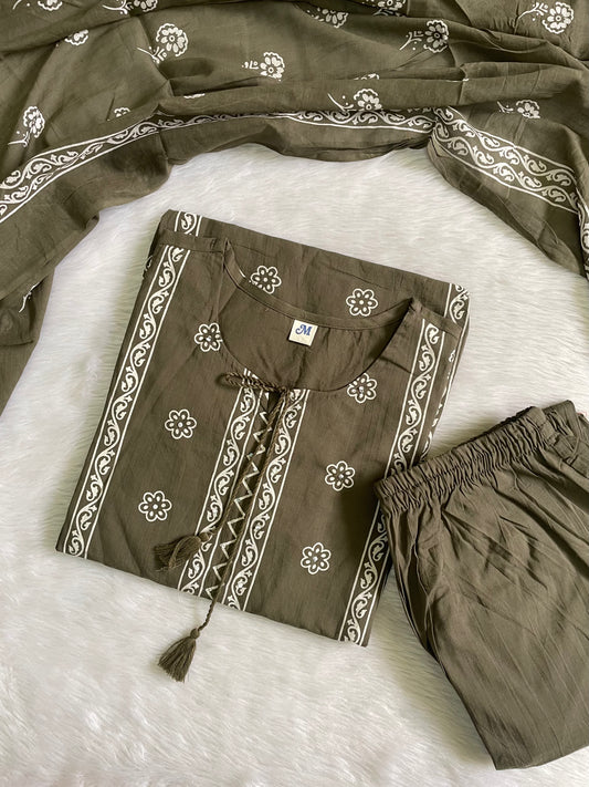 Pure Cotton Kurta Sets (JOY028)