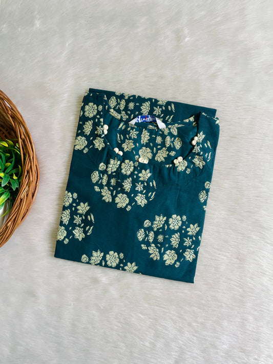 Cotton Kalamkari Kurtis