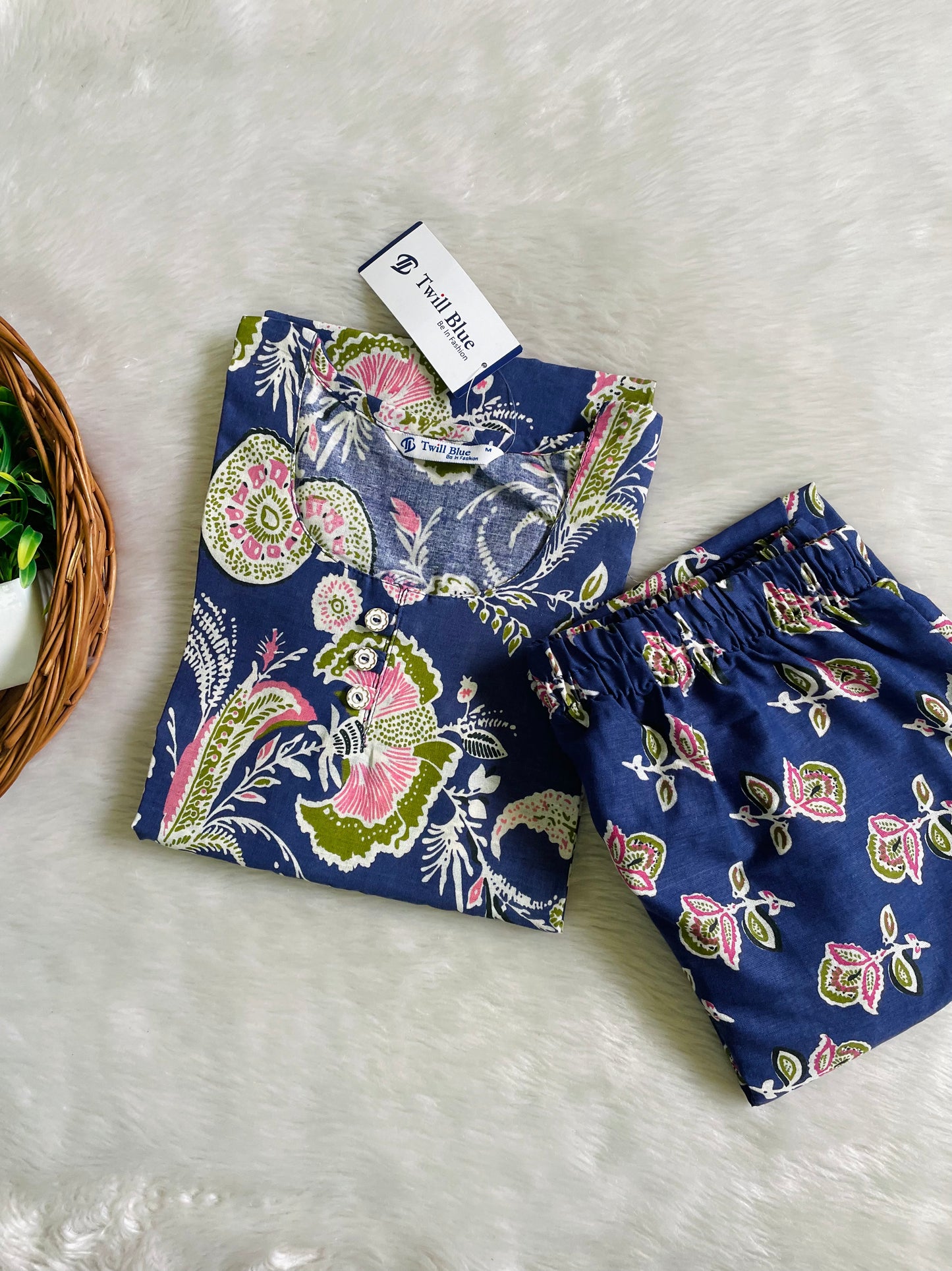 Cotton Kalamkari Co-ord Sets (JOY030)