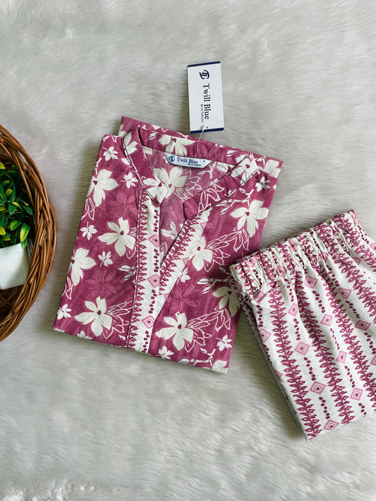Cotton Kalamkari Co-ord Sets (JOY030)