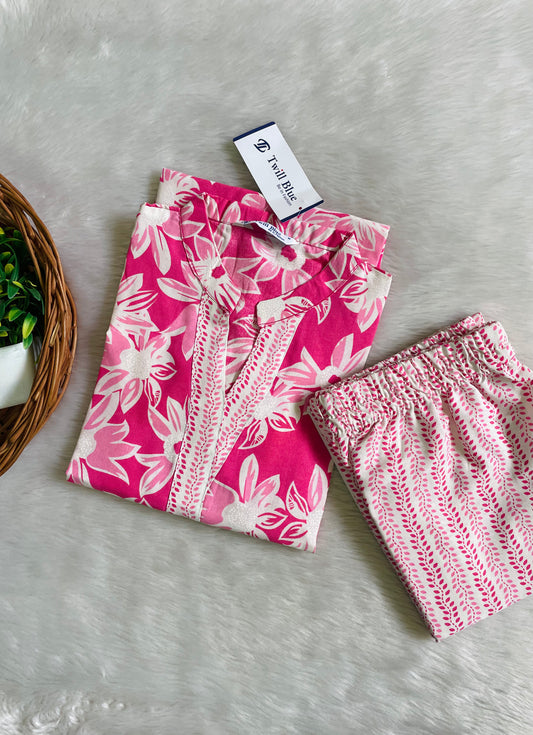 Cotton Kalamkari Co-ord Sets (JOY030)