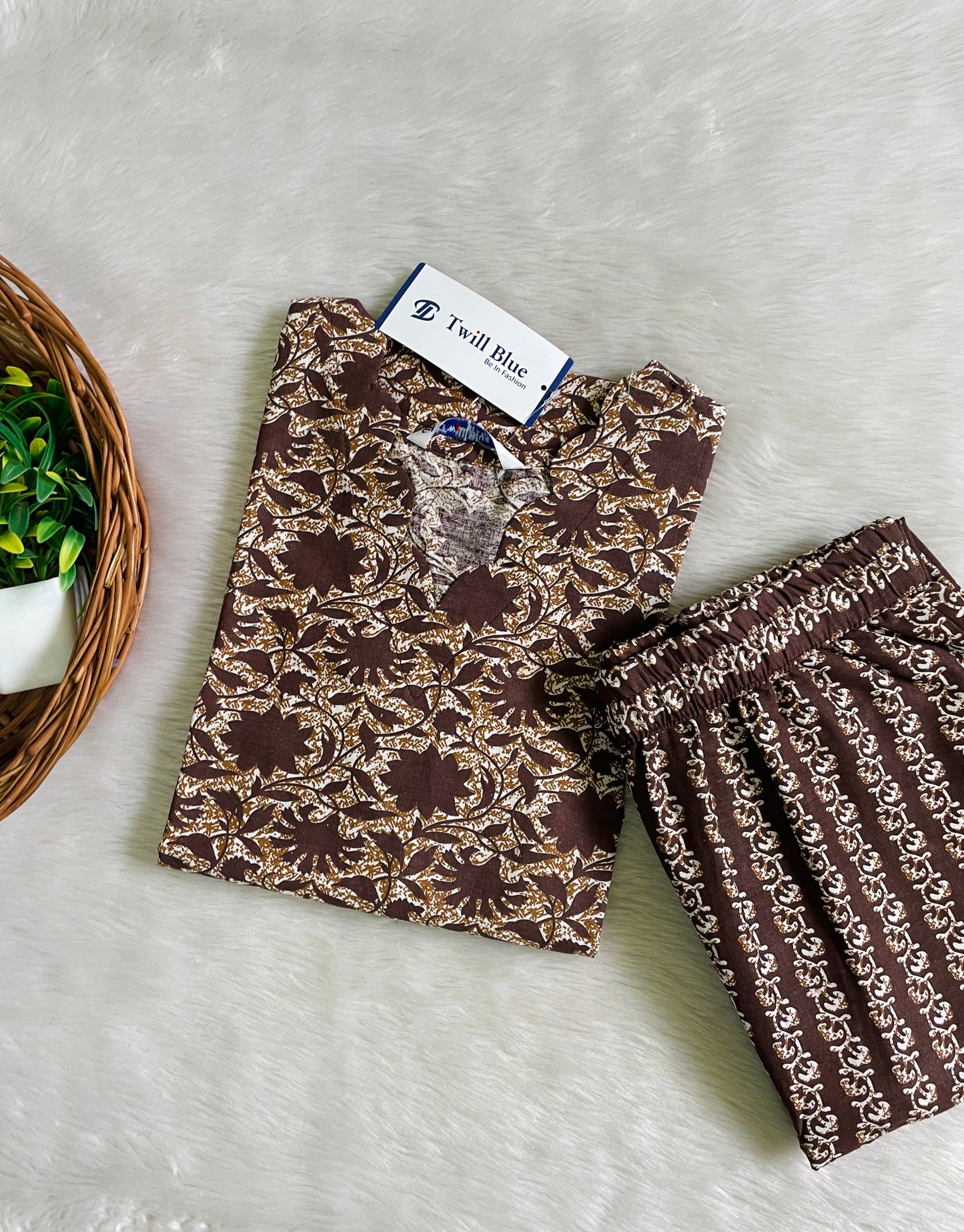 Cotton Kalamkari Co-ord Sets (JOY030)