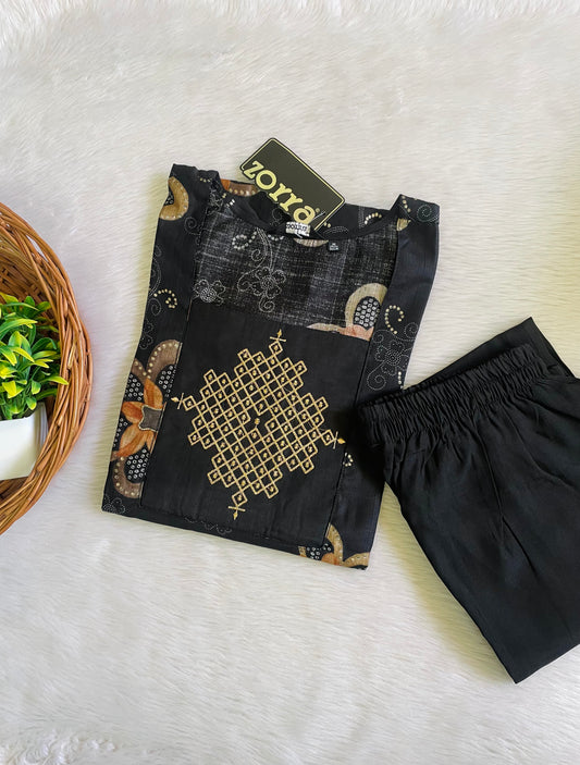 Kolam Embroidery Co-ord Sets (JOY033)