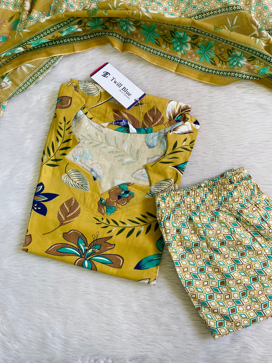 Pure Cotton Kurta Sets (JOY032)