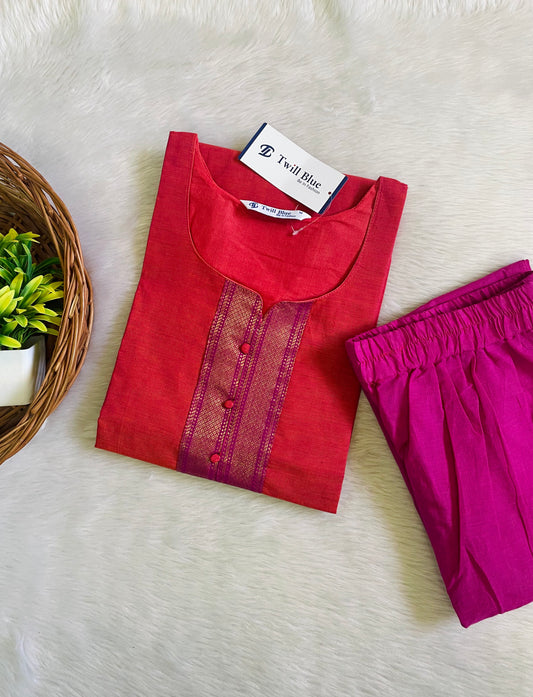 Chettinad Cotton Co-ord Sets (JOY034)