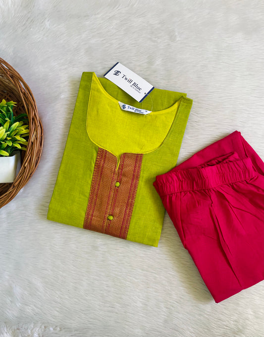 Chettinad Cotton Co-ord Sets (JOY034)