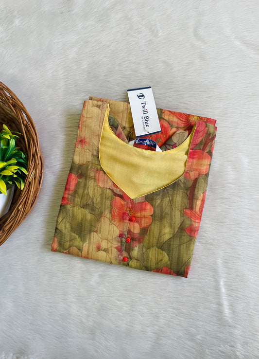 Tissue Silk Kurtis